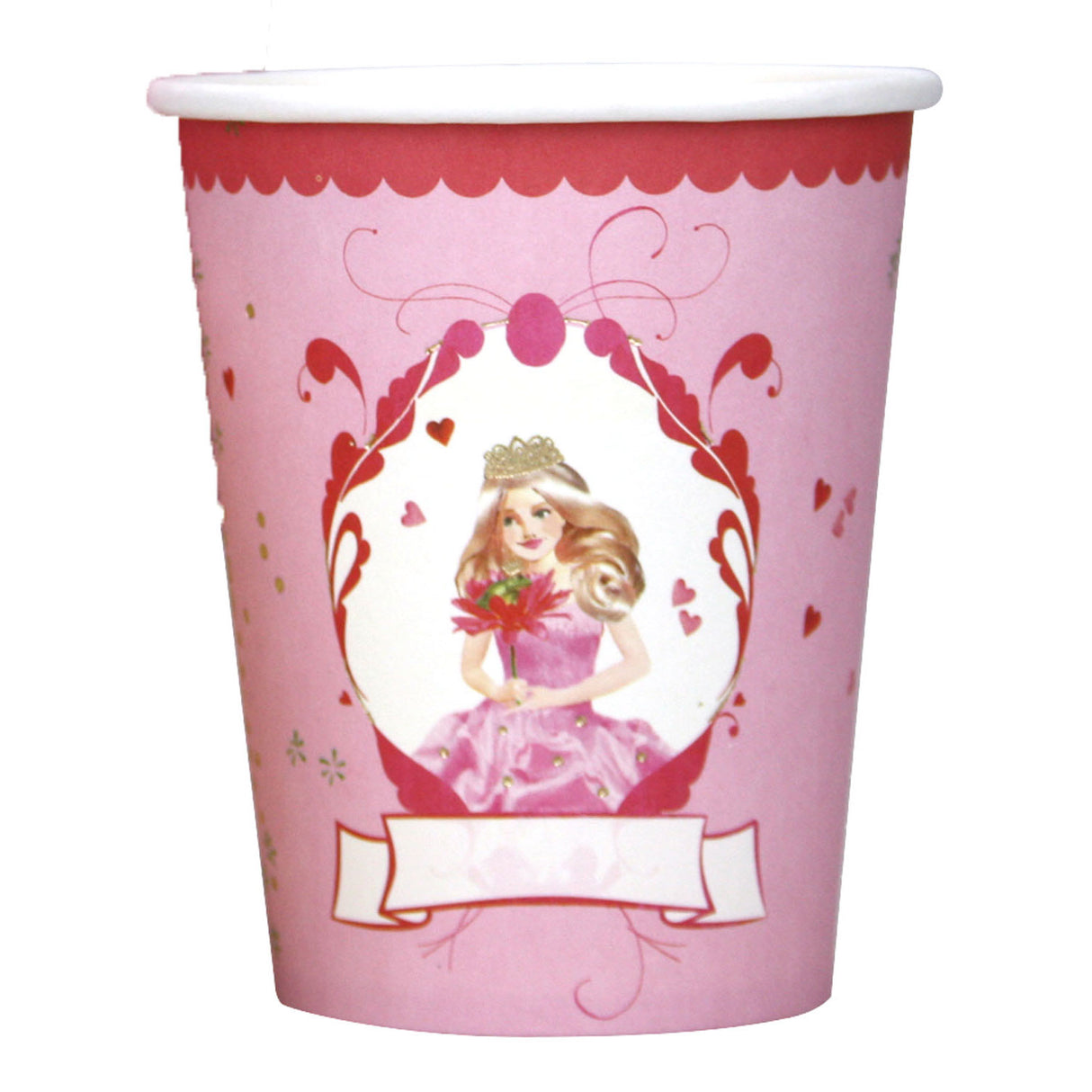 Gobelets princesse barbe blanche Haza, 8 pcs.