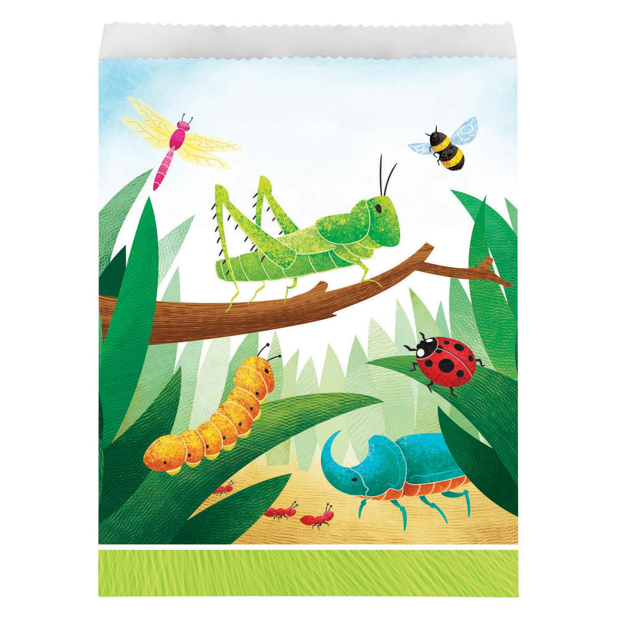 Sacs de distribution d'insectes à barbe blanche Haza, 8 pcs.
