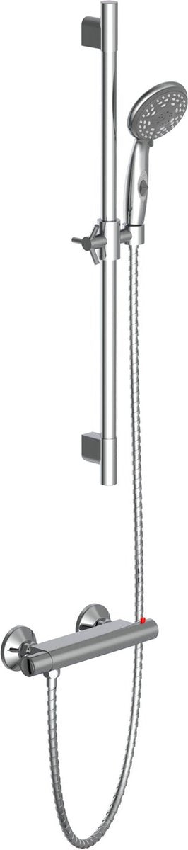 Schütte douche gang set aqua 2 save chrome -colored