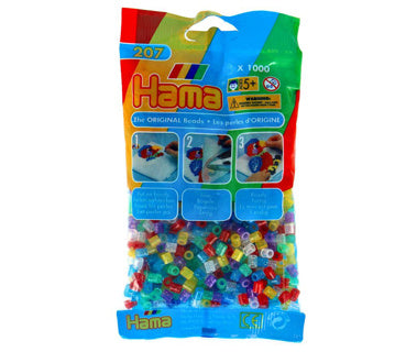 Perles thermocollantes Hama midi - mélange de paillettes (054), 1000 pcs.