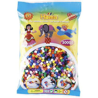 Perles à repasser Hama 3000 pièces primaires