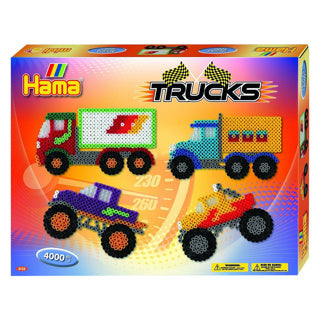 Hama set de perles à repasser camions 4000 pièces