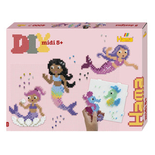 Hama set de perles thermocollantes sirènes 4000 pièces