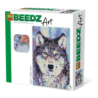 Ses beedz art : fer sur perles loup | 2 pièces