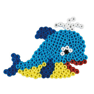 Hama perles thermocollantes hama maxi perles thermocollantes dauphin 250 pièces