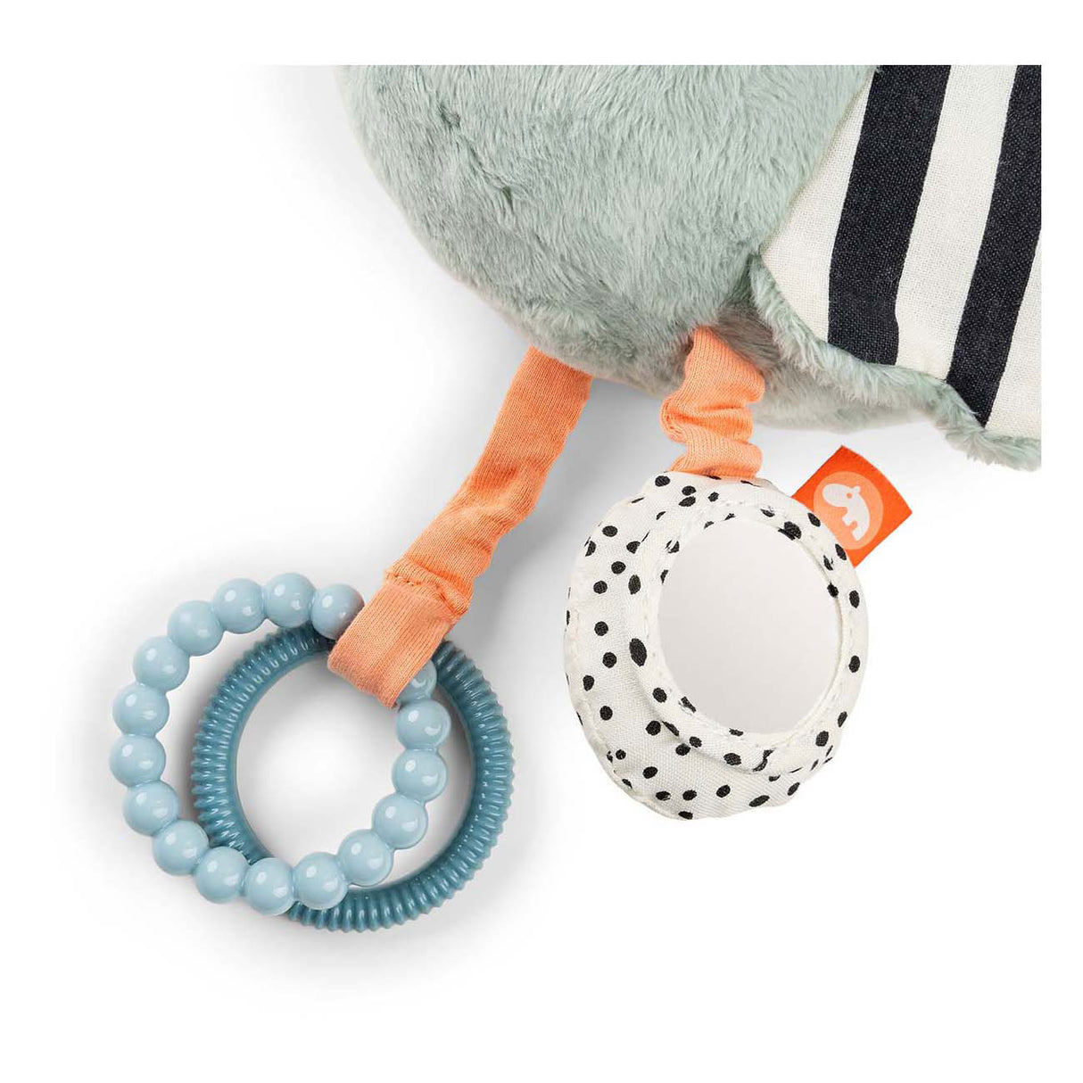 Done by deer activités jouets sensoriels birdee bleu