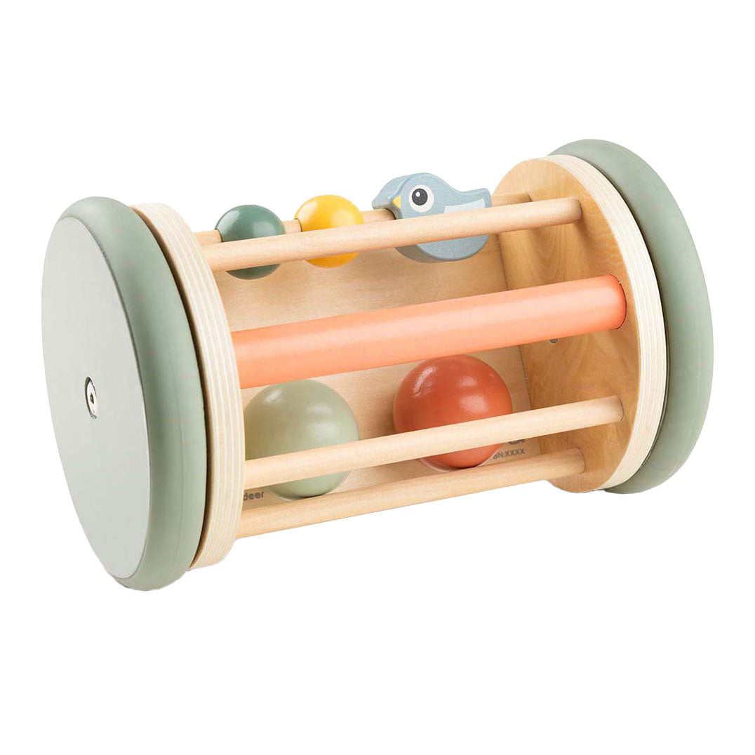 Miroir roulant en bois fait par cerf birdee