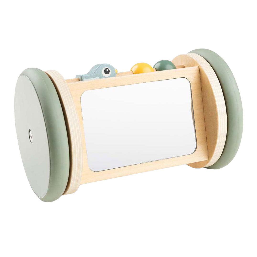 Miroir roulant en bois fait par cerf birdee