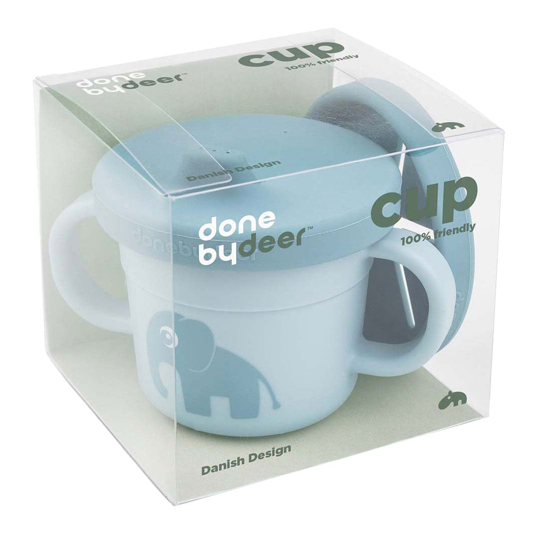 Tasse à bec verseur Done by Deer Elphee bleu, 215ml