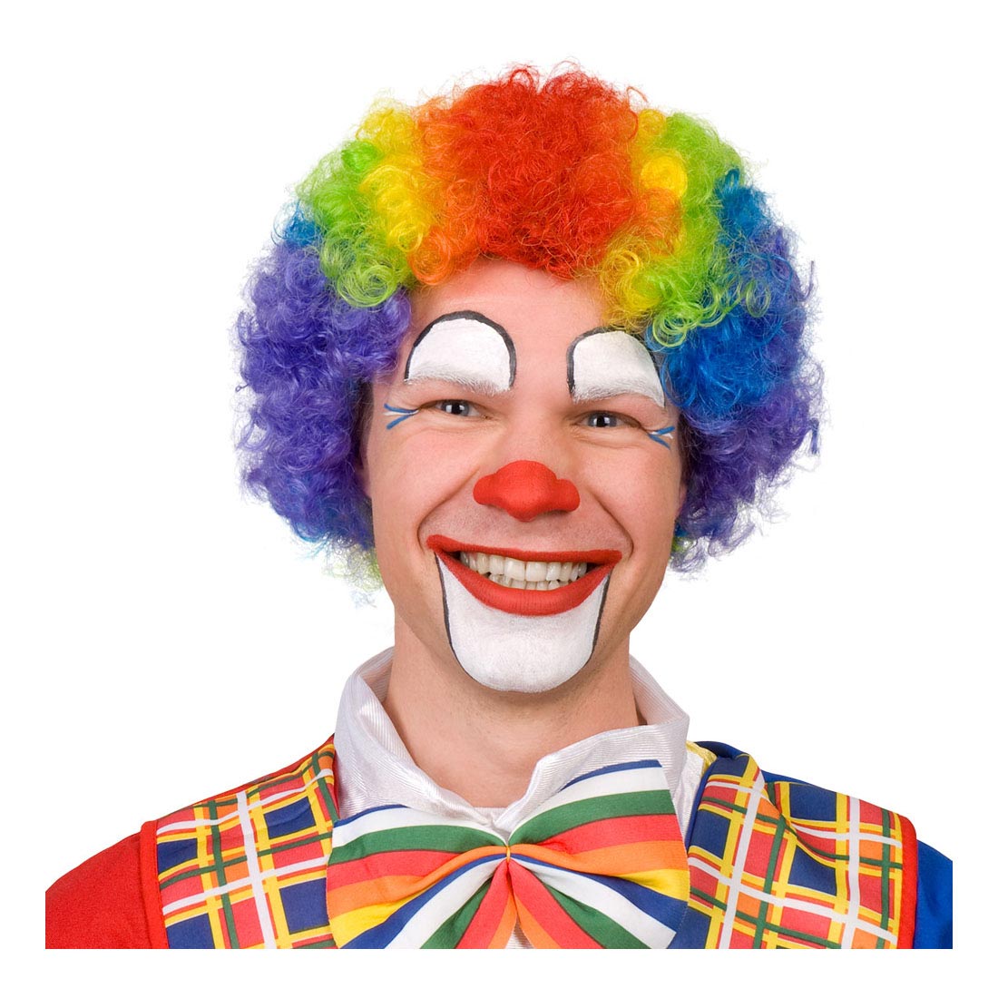 Boland Wig Clown Multi-Color Adults