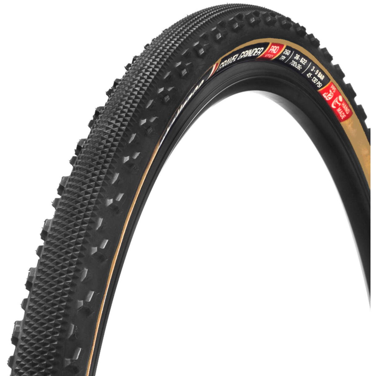 Challenge - broyeur à gravier pro ot 700x36c noir marron