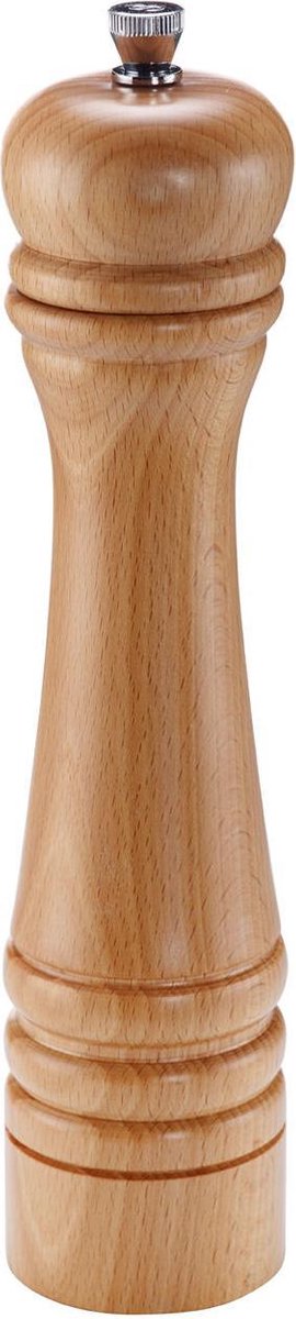 Moulin à sel et poivre Westmark, avec broyeur en céramique, hauteur : 24 cm, bois de hêtre, classique, marron clair, 63622260