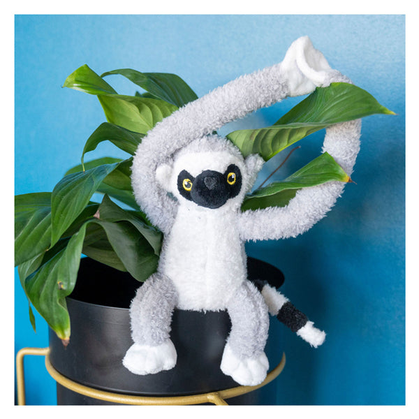 Tactique Jungle Cates Cuddle - Lemur Maki Grey Black