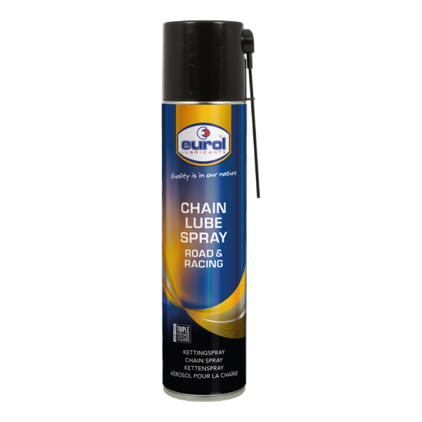 Pulvérisation de la chaîne en Eurol ptfe 400 ml