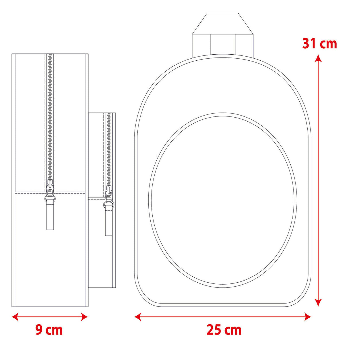 Vadobag sac à dos amusant reste idiot