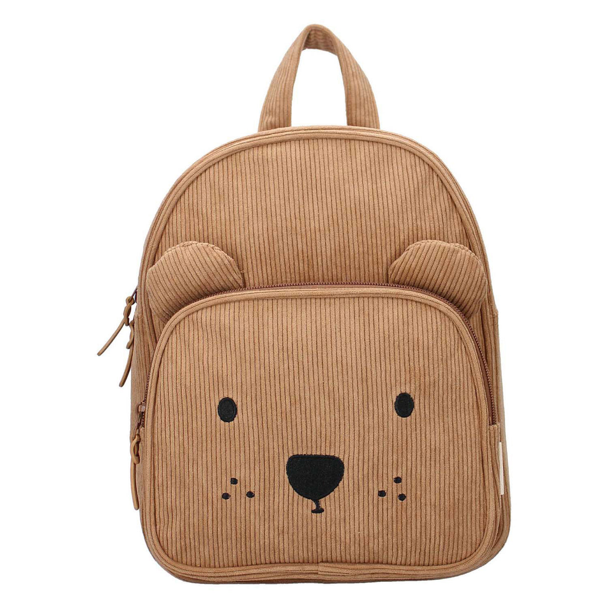 Kidzroom sac à dos porto beary excité marron
