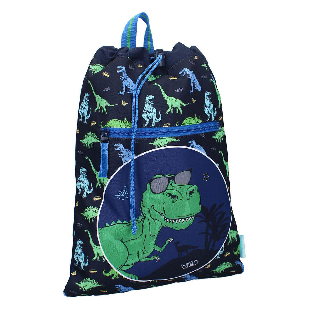 Vadobag sac de sport amusant happy go lucky dino