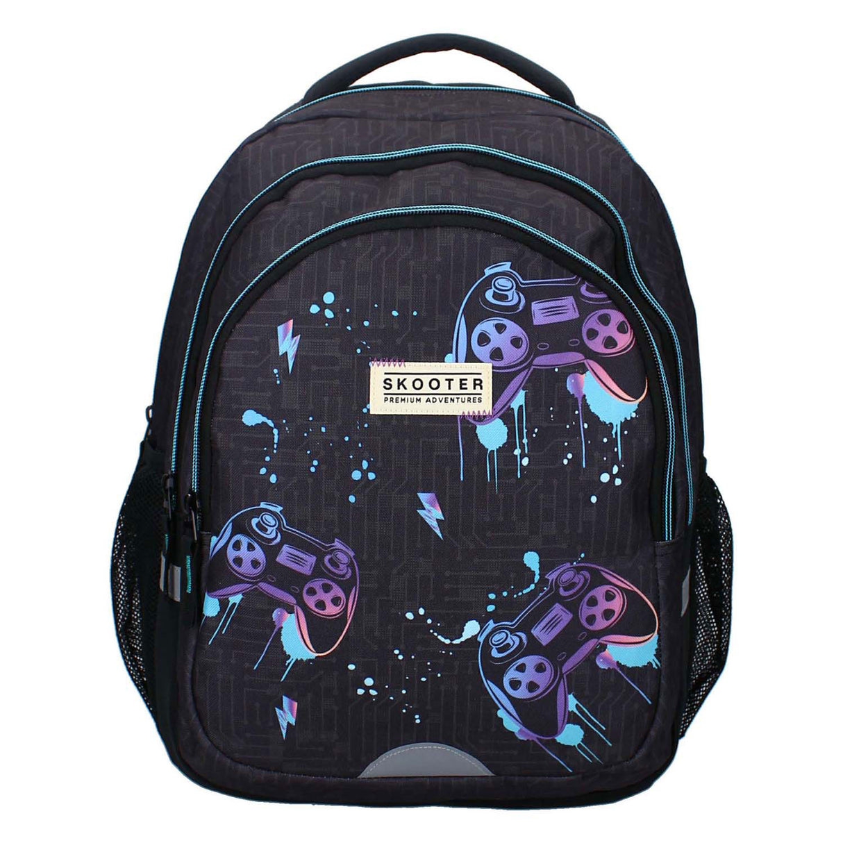 Visage de jeu de sac à dos de scooter Vadobag sur l'impression de jeu
