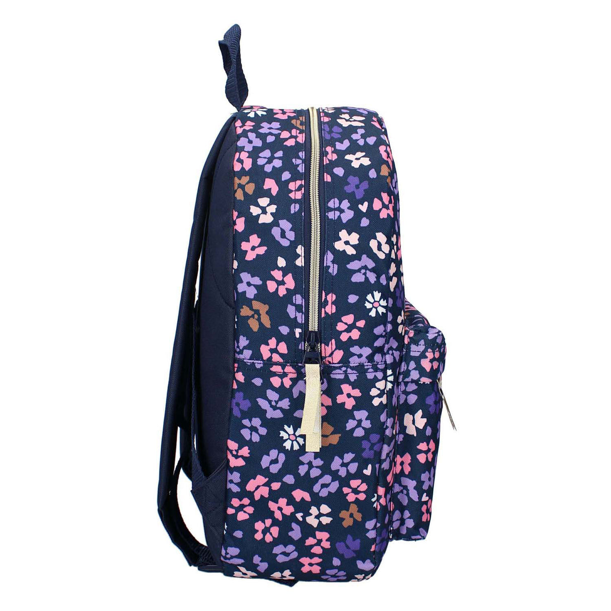 Sac à dos milky kiss prestige fleurs bleu foncé