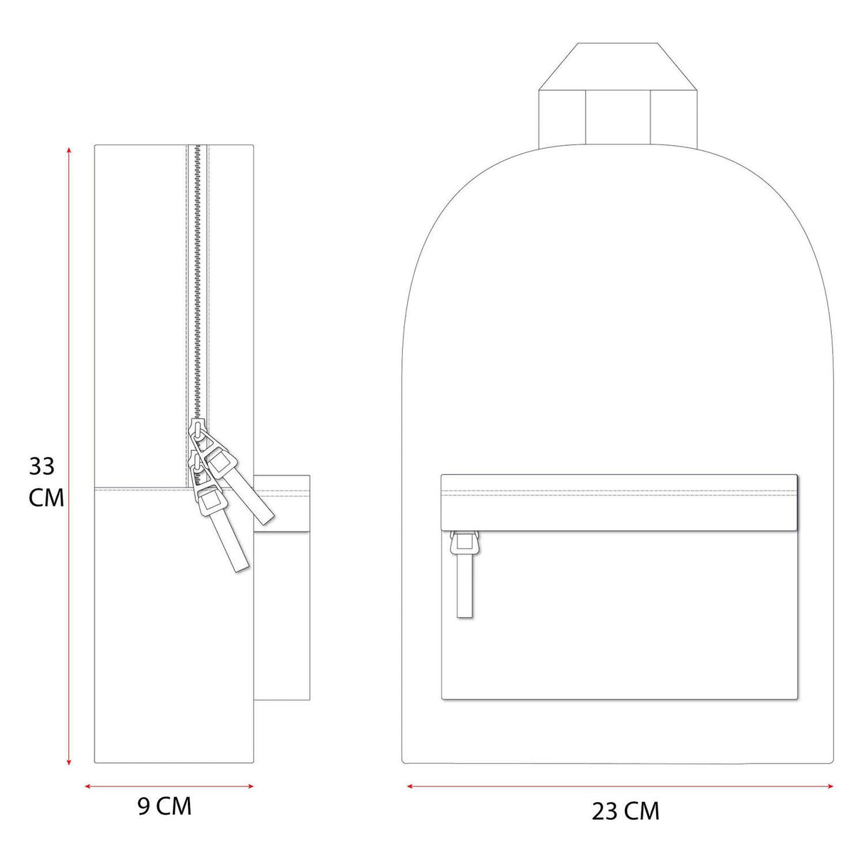 Sac à dos point Vadobag adoré inconditionnellement