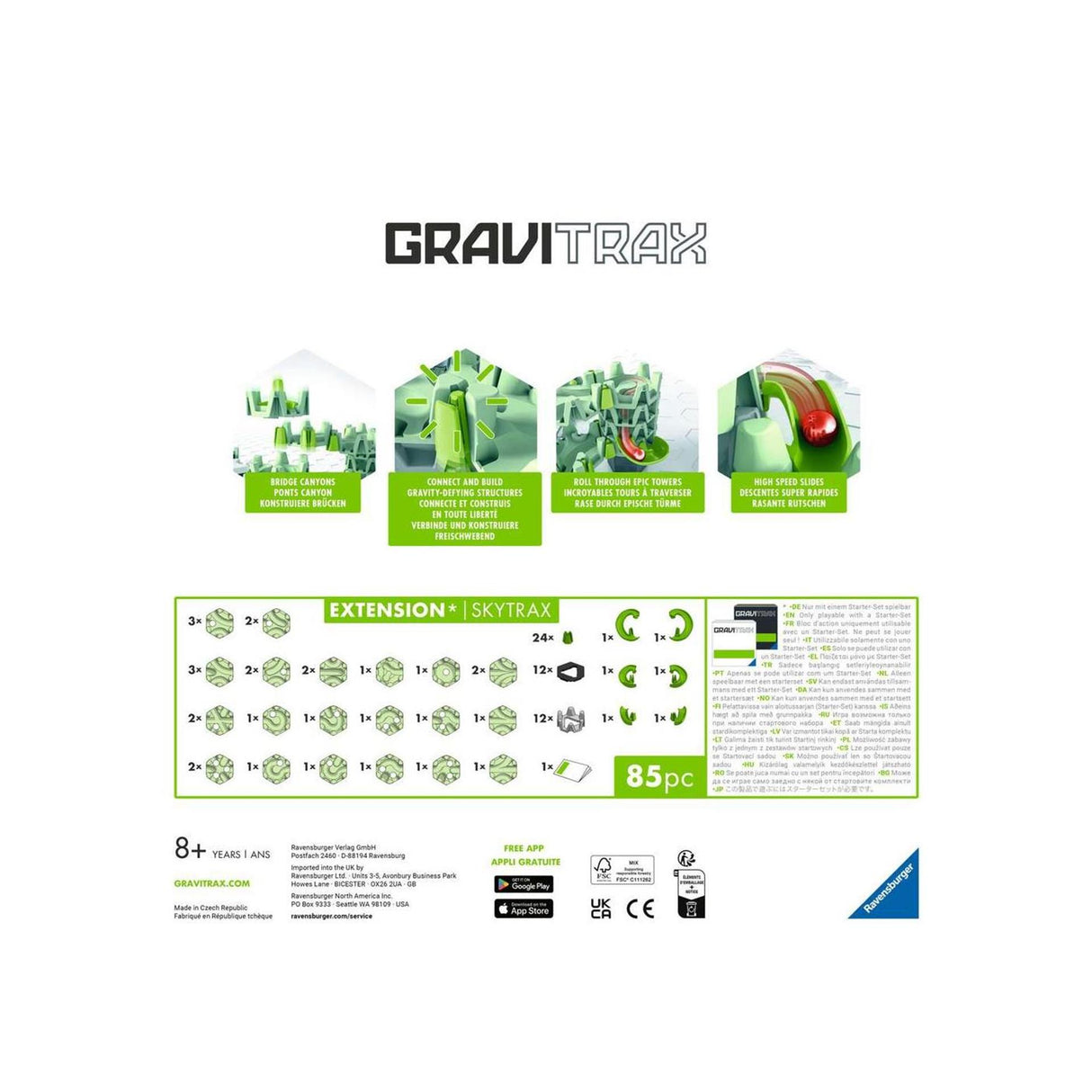 Ravensburger gravitrax extension de base skytrax