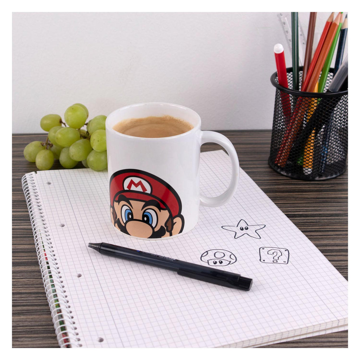 Tasse super mario infiltrée