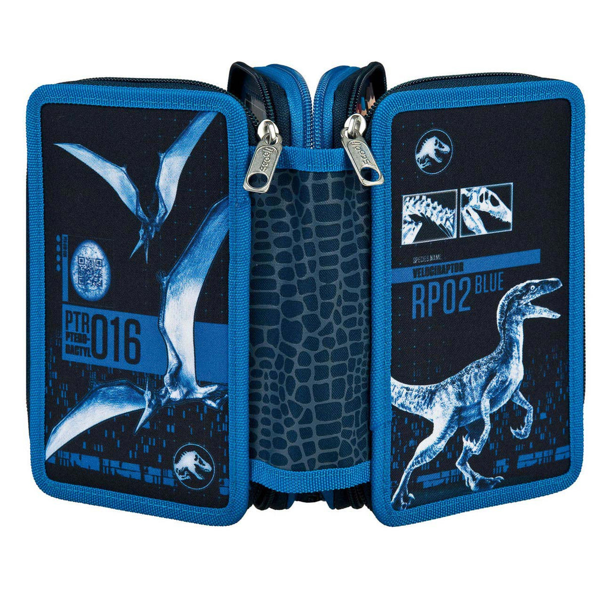 Undercover Jurassic World Pochette remplie à 3 compartiments