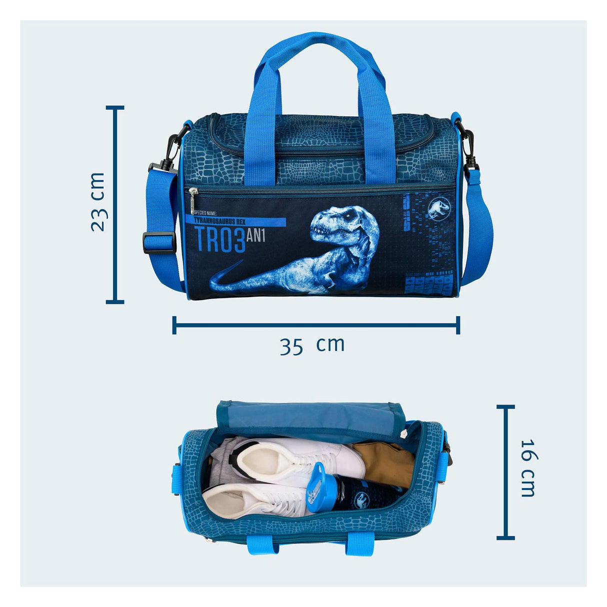 Sac de sport Undercover Jurassic World