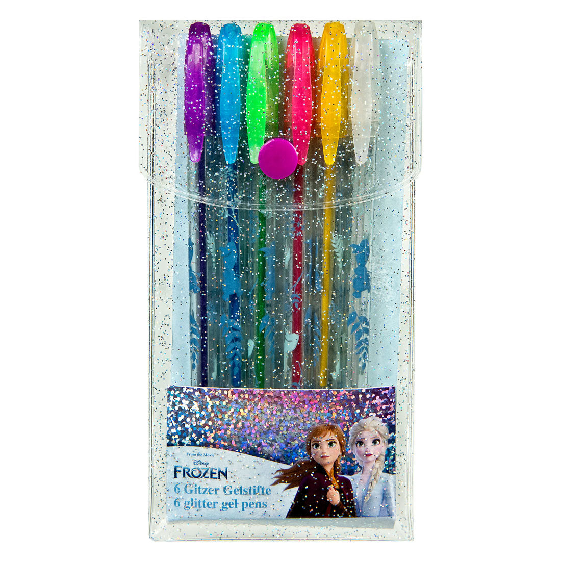 Stylos gel pailletés Undercover, 6 pcs.