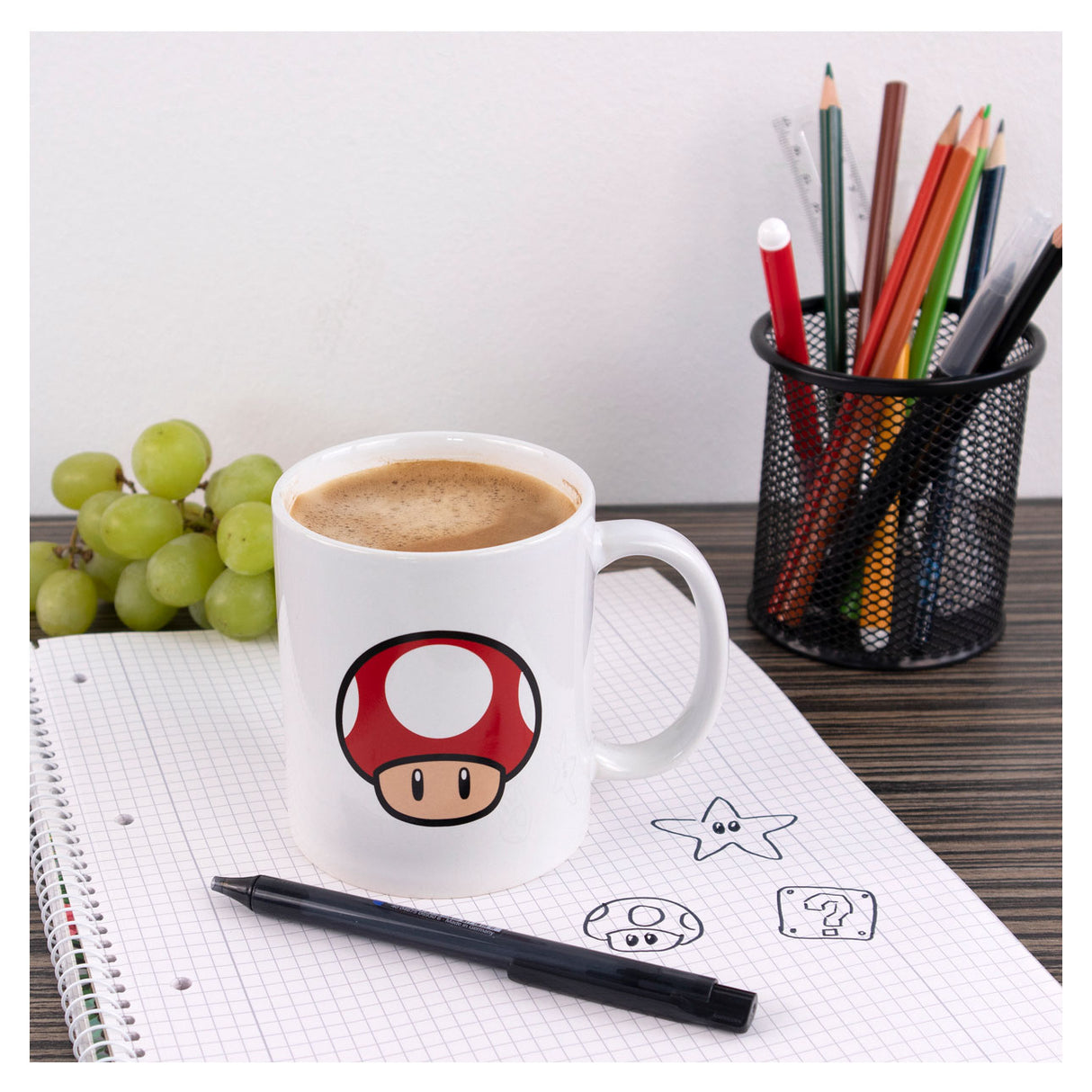 Tasse super mario infiltrée