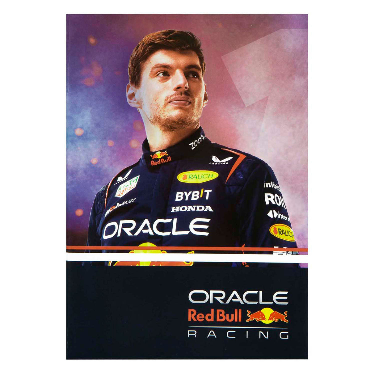 Ensemble de cahiers sous couverture Red Bull Racing Max Verstappen, 3 pcs.