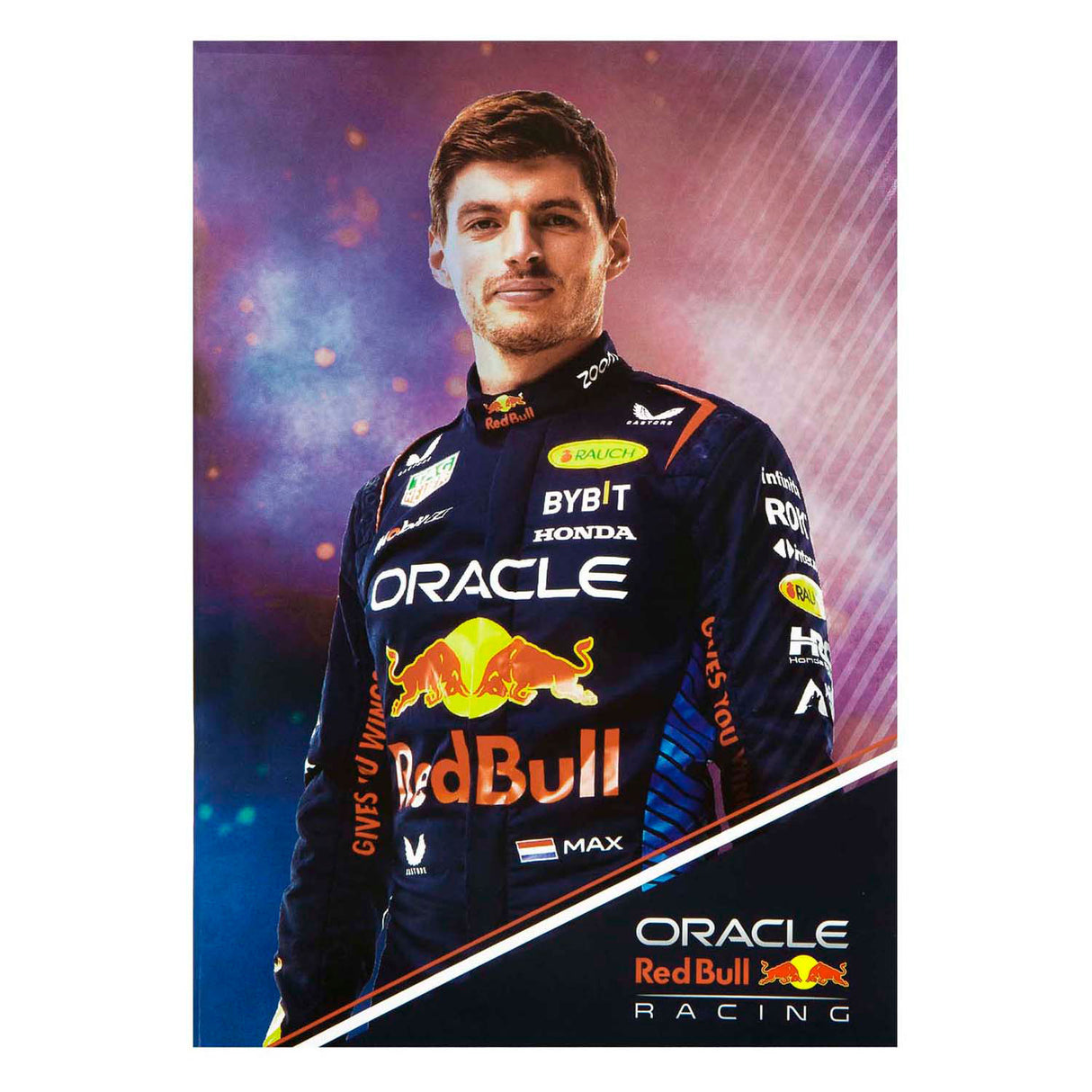 Ensemble de cahiers sous couverture Red Bull Racing Max Verstappen, 3 pcs.