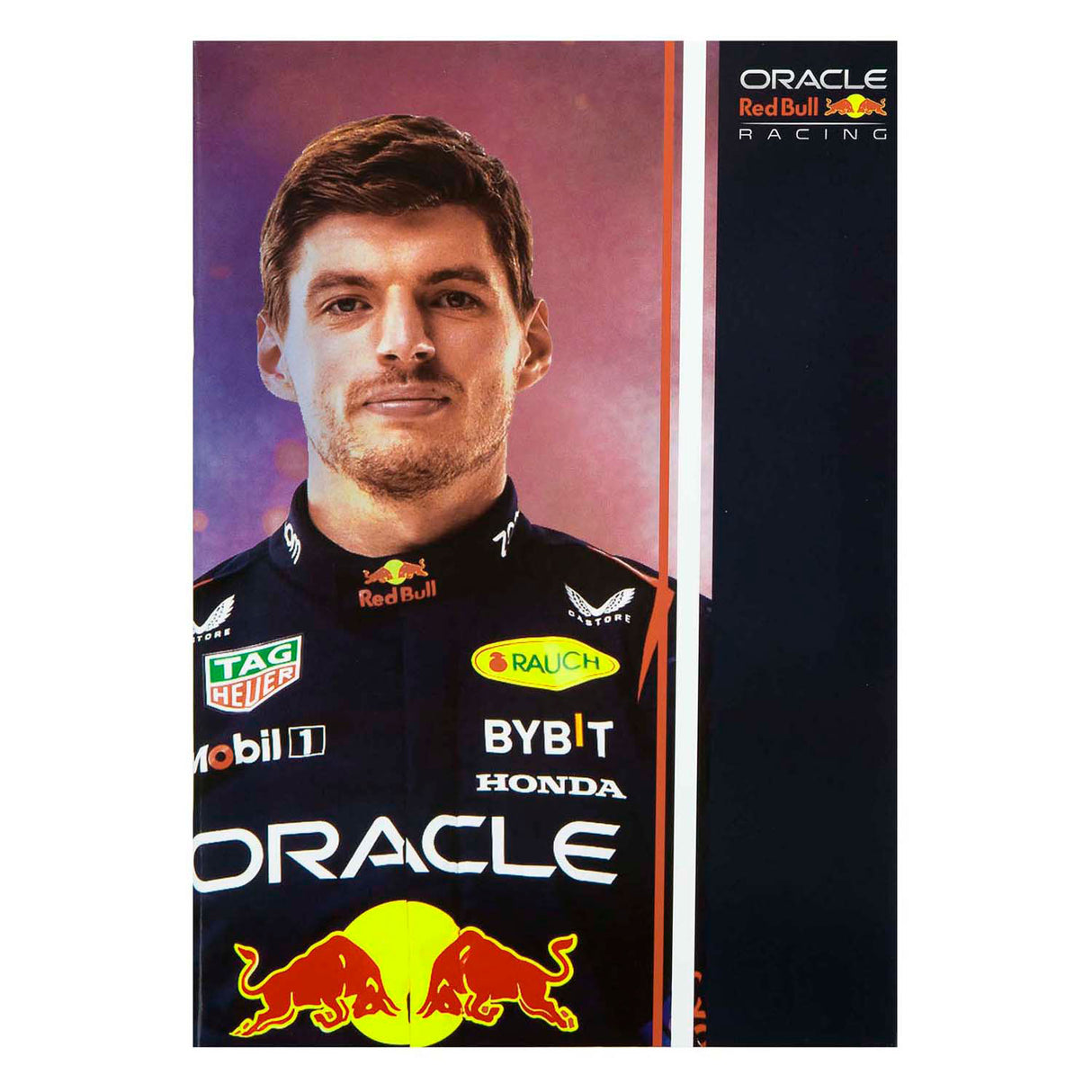 Ensemble de cahiers sous couverture Red Bull Racing Max Verstappen, 3 pcs.