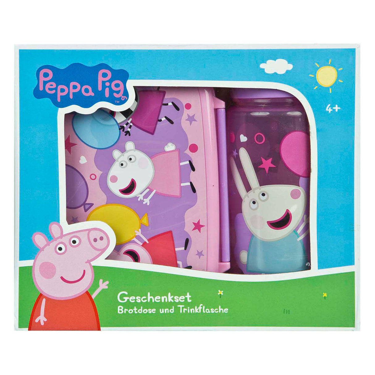 Boîte à lunch Undercover et gourde Peppa Pig