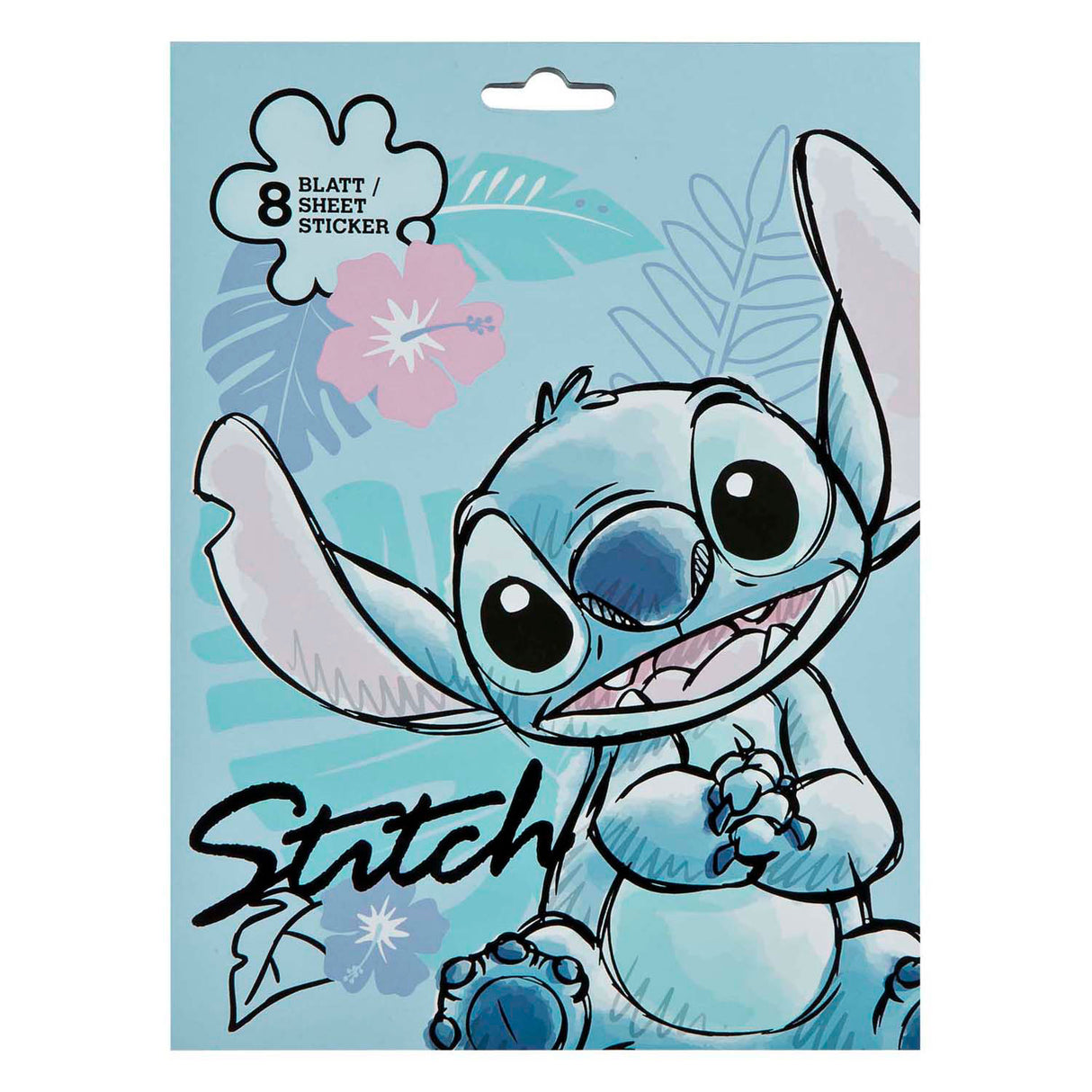 Feuilles d'autocollants Undercover Stitch, 8 pcs.