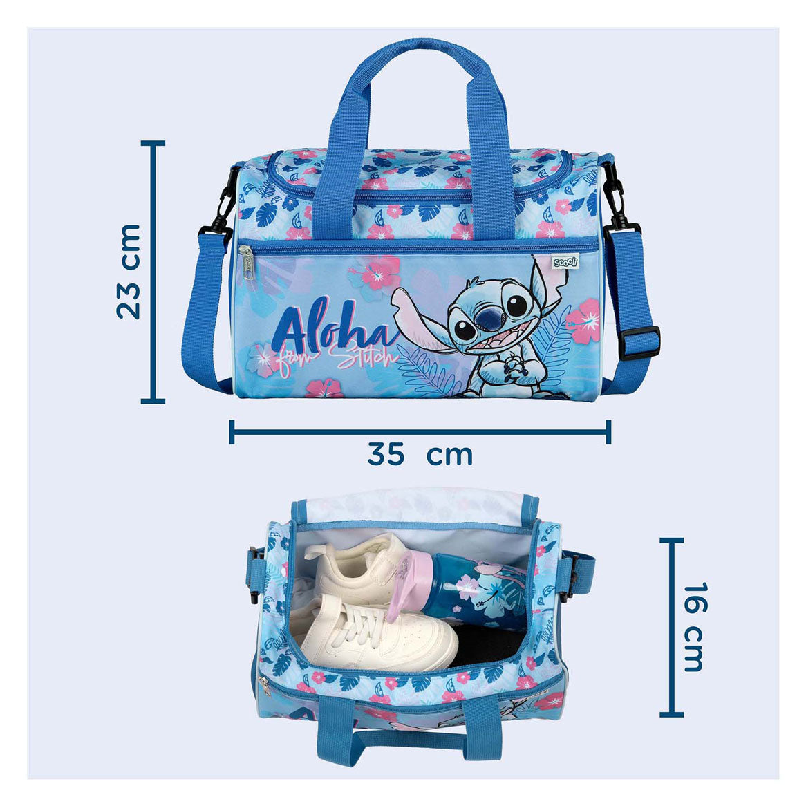 Sac de sport point Undercover - 35x16x23cm