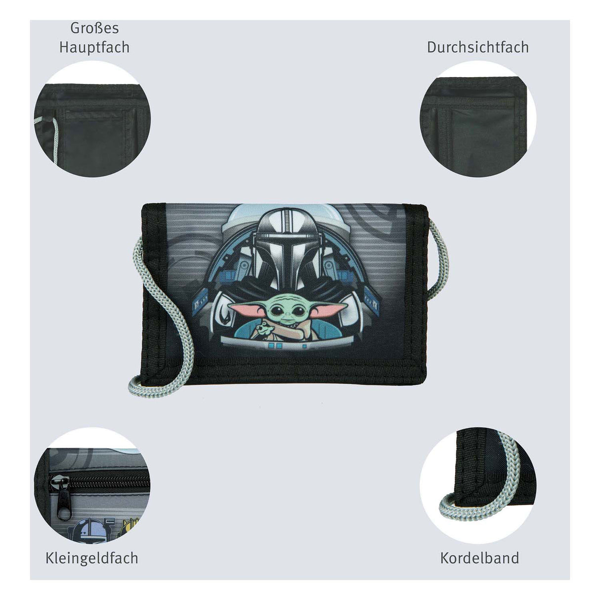 Portefeuille infiltré Star Wars le Mandalorien