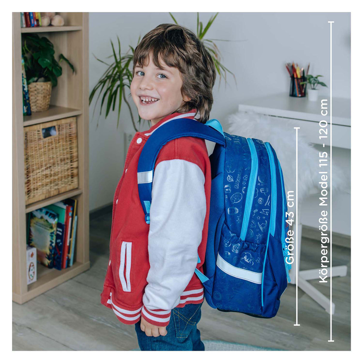 Sac à dos scolaire ergonomique Undercover Captain America