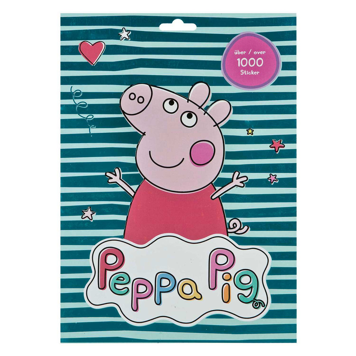 Feuilles d'autocollants Undercover Peppa Pig - 1000 pcs.