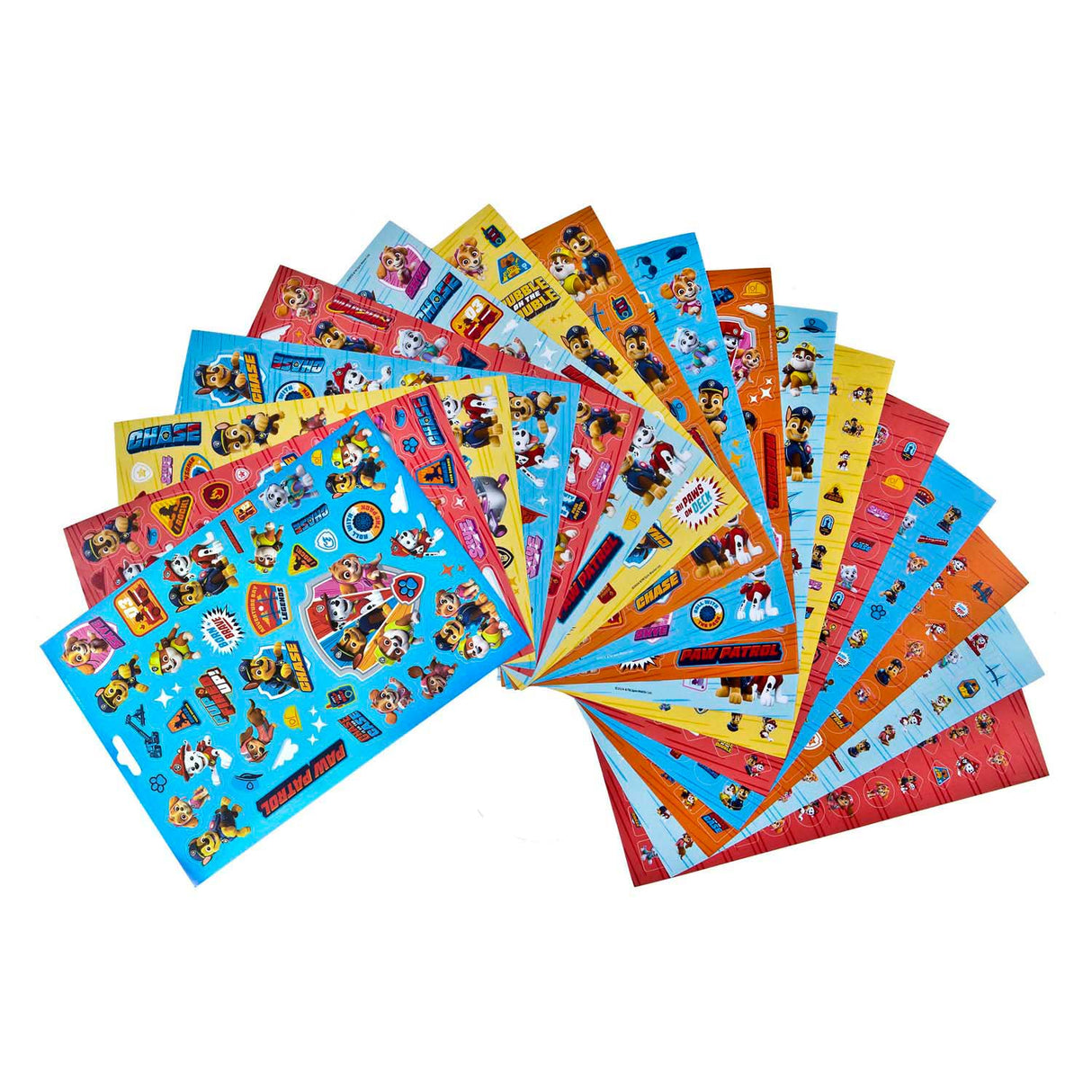 Feuilles d'autocollants Undercover Paw Patrol - 1000 pcs.