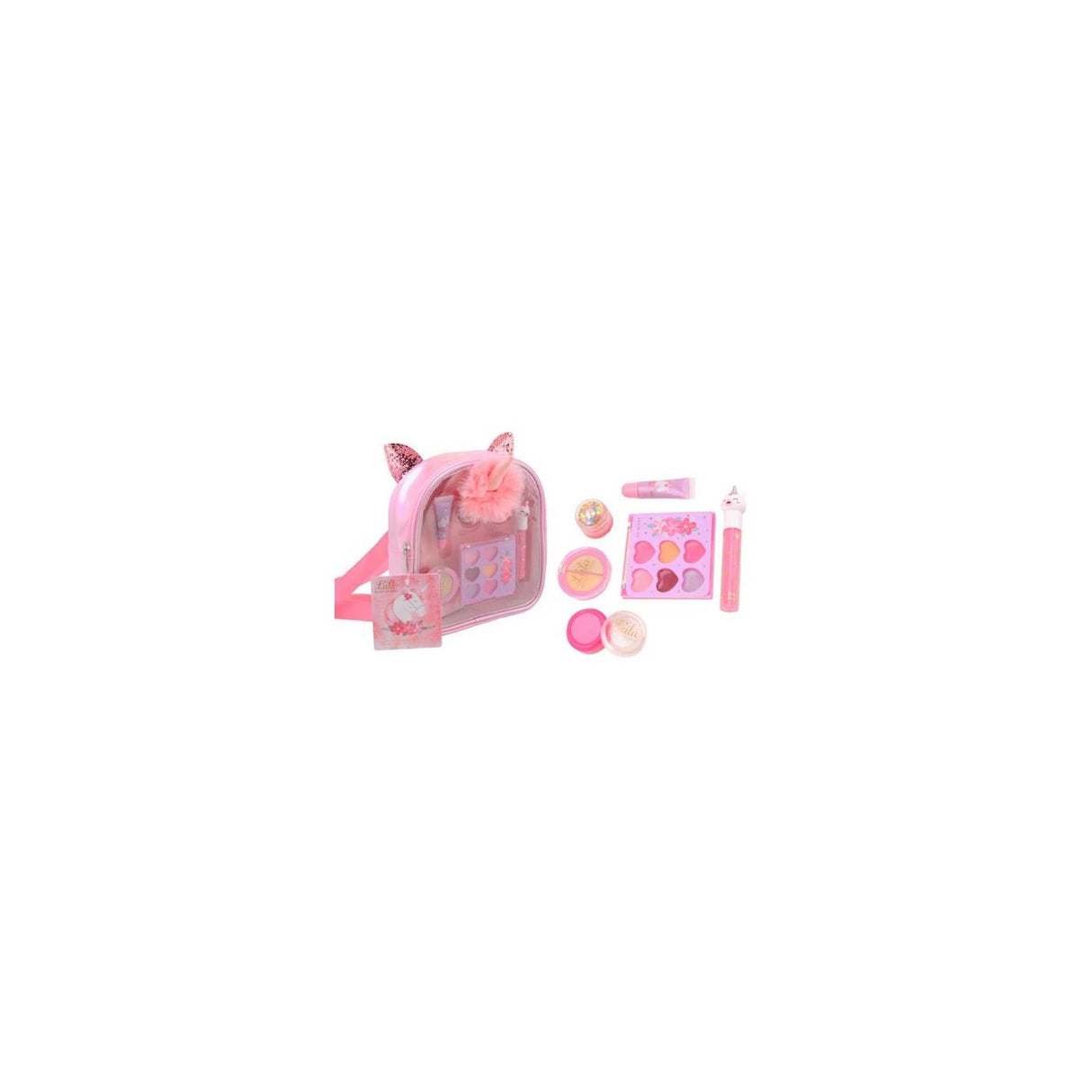 Ensemble de maquillage Johntoy Lala dans un sac à dos licorne