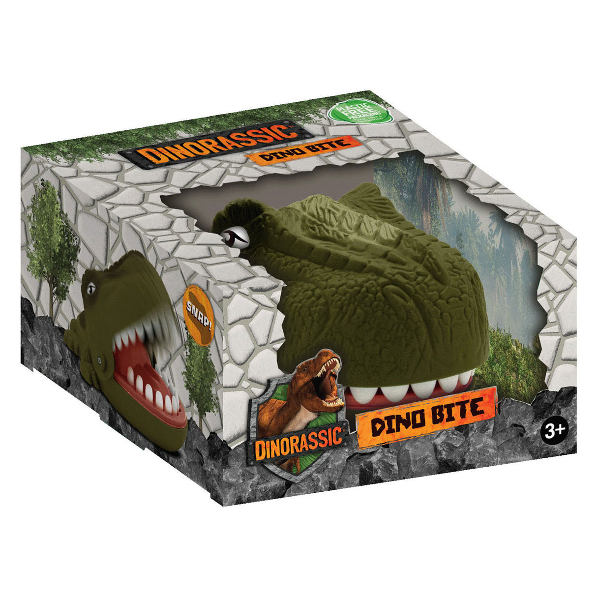 Jeu de morsure Dinorassic Dino Bites - jeu familial à partir de 3 ans - sans piles