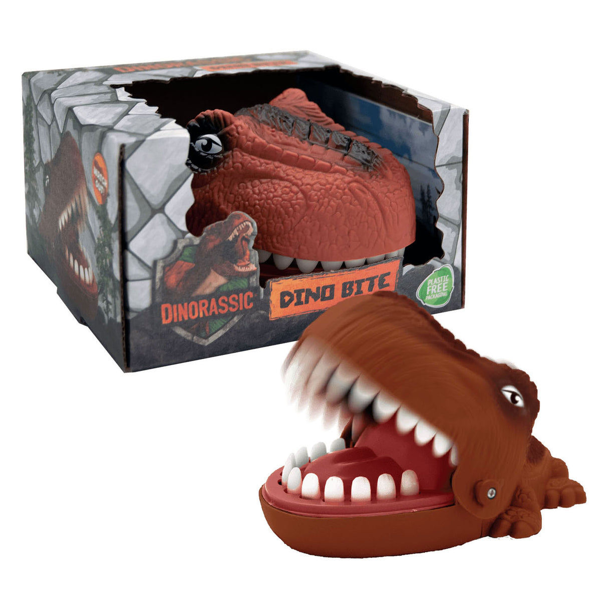 Jeu de morsure Dinorassic Dino Bites - jeu familial à partir de 3 ans - sans piles
