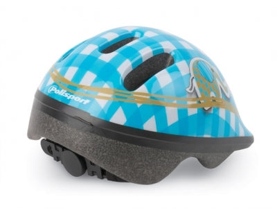 Polisport Polispgoudt Kinderhelm Elephant. Taille: xxs (44 48 cm), couleur: bleu blancw