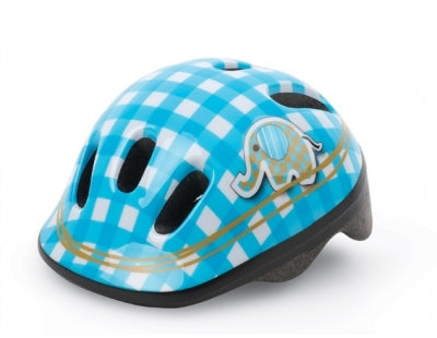Polisport Polispgoudt Kinderhelm Elephant. Taille: xxs (44 48 cm), couleur: bleu blancw