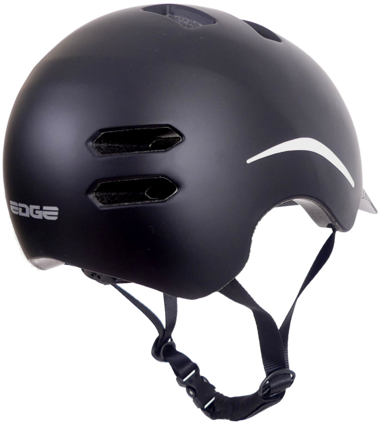 Edge casque de vélo urbain e-bike pedelec grand (58-62cm) - noir - marque de qualité nta 8776 (cyclomoteur speed pedelec)