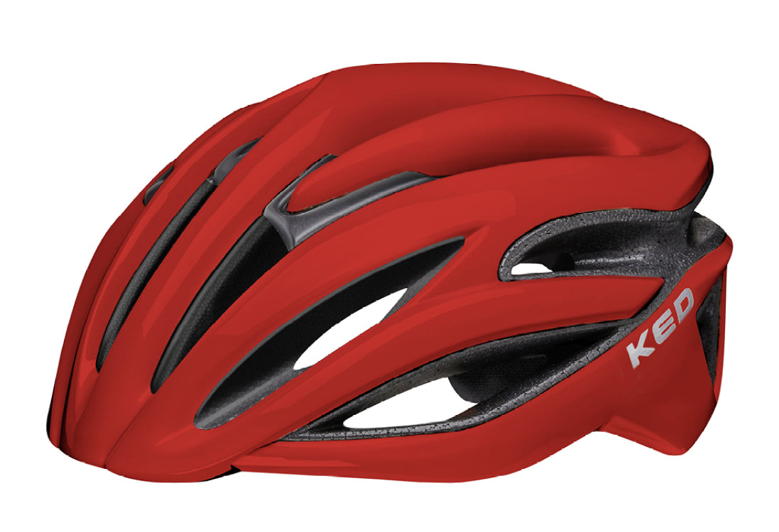 Ked Fietshelm Rayzon M (55-59 cm) Rouge ardent