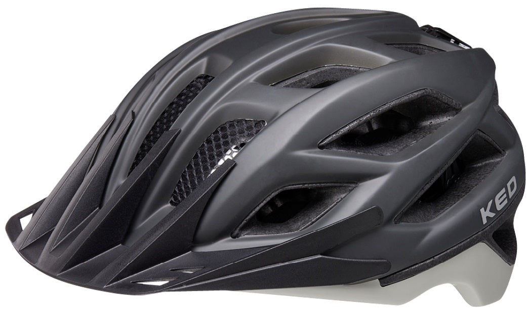 Ked Fietshelm Companion L (55-61 cm) Processus noir Ash Matt