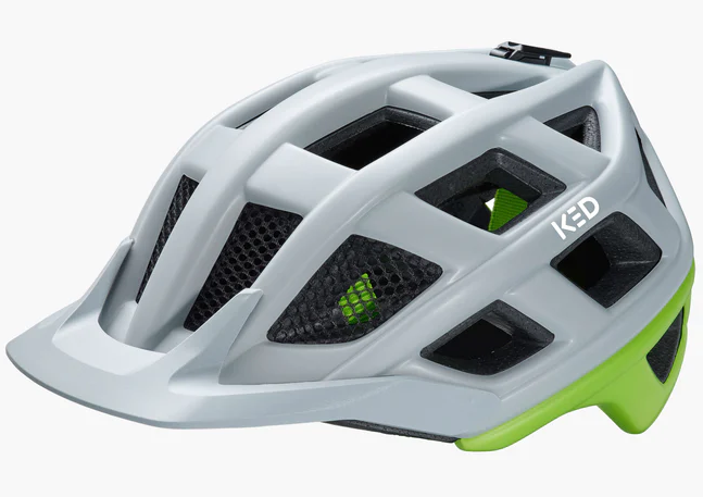Casque de vélo KED CROM XL (60-64 cm) Grey Soft Green Matt
