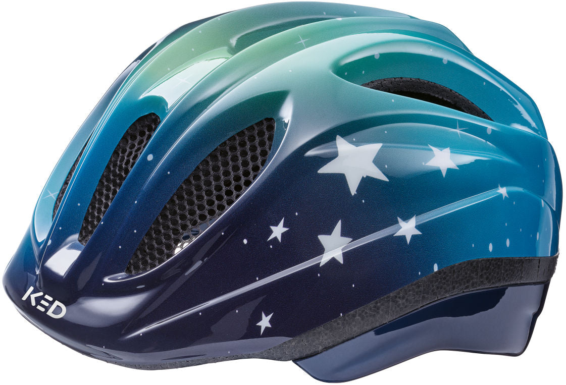 KED BICYCYME CASHET MEGGY II TRENDE M (52-58 cm) Stars Blue Green Glossy